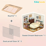 Rolife Super Creator DIY Miniature House - Sweet Dream Bedroom