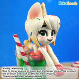 Melon Soda Flavor Summer Maid Cat Limited Edition Figure【Shipped within 7 Working Days】