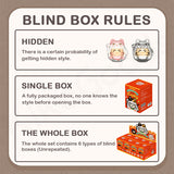 PP X MONSTER Lucky Kitten Daruma Series Blind Box
