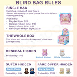 LuLu The Piggy Teddy Mini Cute Beans Series Blind Bag