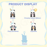 Panda Roll Party Series Plush Blind Box