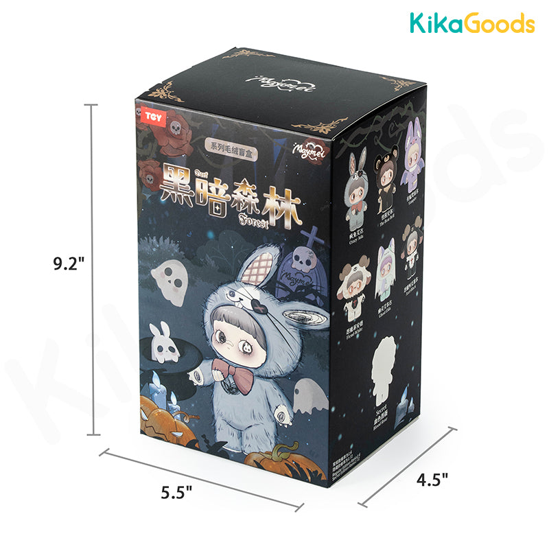 MayMei Dark Forest Mystery Plush – Blind Box Confirmed Figure, Cute Doll Pendant For Bag Or Display