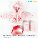 LuckyDoll Pink Plush Series 1/6 Points BJD Clothing Set