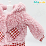 LuckyDoll Pink Plush Series 1/6 Points BJD Clothing Set