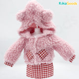 LuckyDoll Pink Plush Series 1/6 Points BJD Clothing Set