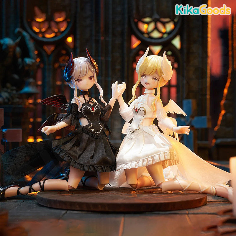 Bambole Light Nightmare Twins Series – Mini Action Figure 22 Cm – Serie In Scatola Cieca Con Edizioni Nascoste (Set Intero 6 Pezzi)