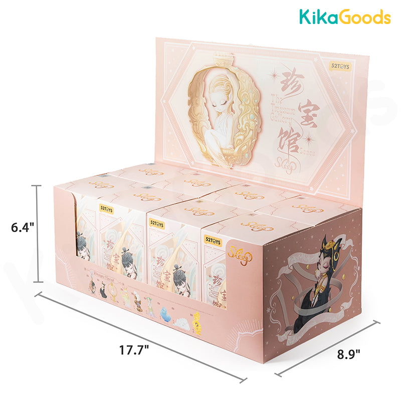52TOYS Sleep The Treasure Gallery Series 1 unidad, juguete coleccionable Kawaii creativo regalo decoración de habitación decoración de escritorio 5.9 pulgadas, regalo para fiesta de cumpleaños