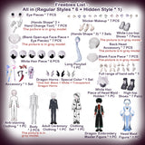 Zack Event Series 1/8 Action Figure BJD Blind Box【Shipped in Jul./Aug. 2025】
