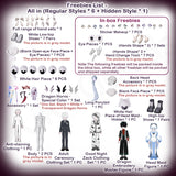 Zack Event Series 1/8 Action Figure BJD Blind Box
