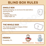 Teapot Fox Daruma 1 + 2 Series Blind Box