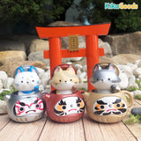 Teapot Fox Daruma 1 + 2 Series Blind Box