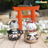 Teapot Fox Daruma 1 + 2 Series Blind Box