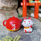 Teapot Fox Daruma 1 + 2 Series Blind Box