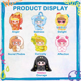 Q.Kid Emotional Hairy Monsters Series Plush Blind Box【Shipped in Apr./May. 2025】