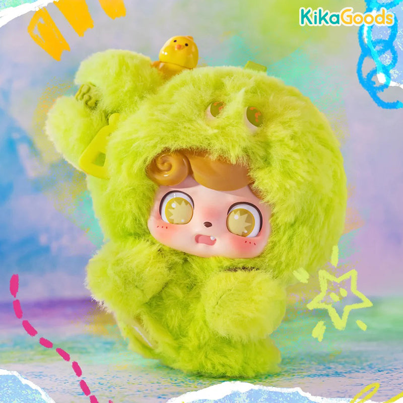 emotional monsters Q.Kid Emotional Hairy Monsters Series Plush Blind Box – KIKAGoods