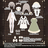Meki Creaters's Essence Series 1/12 Action Figure MJD Blind Box【Shipped in Sept./Oct. 2025】