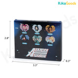Alien Stage Rabbit Series Pixel Heart Acrylic Refrigerator Sticker Blind Box