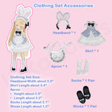 Momotale Fluffy Bunny Tea Party Series 1/8 MJD Action Figure【Shipped in Aug./Sept. 2025】