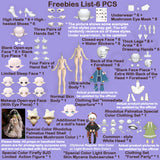 Mogo Bloom Series 1/12 Action Figure BJD Blind Box【Shipped in Jan./Feb. 2026】