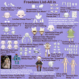 Mogo Bloom Series 1/12 Action Figure BJD Blind Box【Shipped in Jan./Feb. 2026】