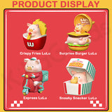 LuLu The Piggy Burgers Series Clockwork Movable Blind Box【Shipped in Oct./Nov. 2025】