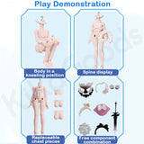 Minty Ocean Gem Series 1/8 Action Figure BJD Blind Box【Shipped within 10 Working Days】