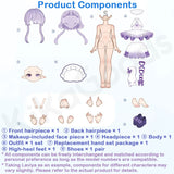 Minty Ocean Gem Series 1/8 Action Figure BJD Blind Box【Shipped within 10 Working Days】