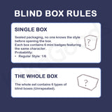 Alien Stage Rabbit Series Little Badge Blind Box