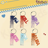 Alien Stage Passion Series Line Art Acrylic Keychain Blind Box