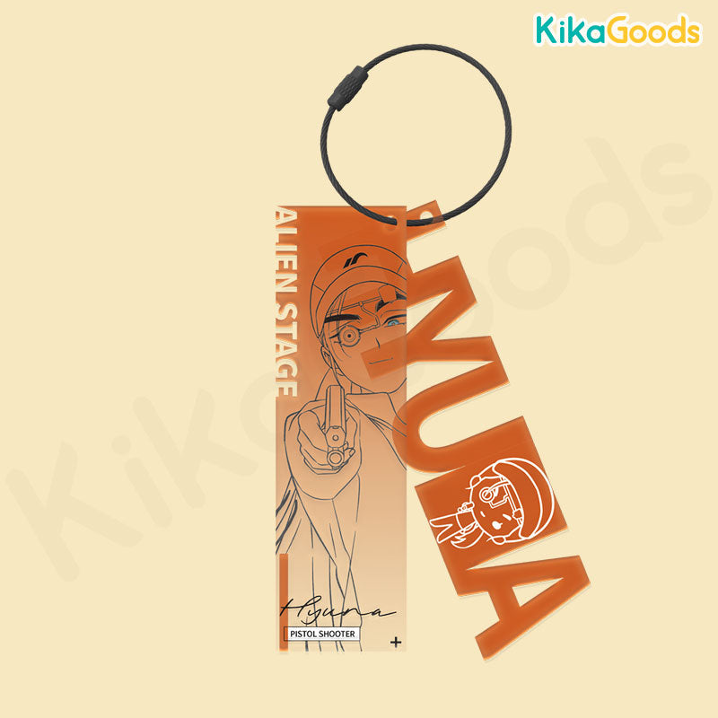 Rayan Keychain Alien Stage Passion Series Line Art Acrylic Keychain Blind Box – KIKAGoods