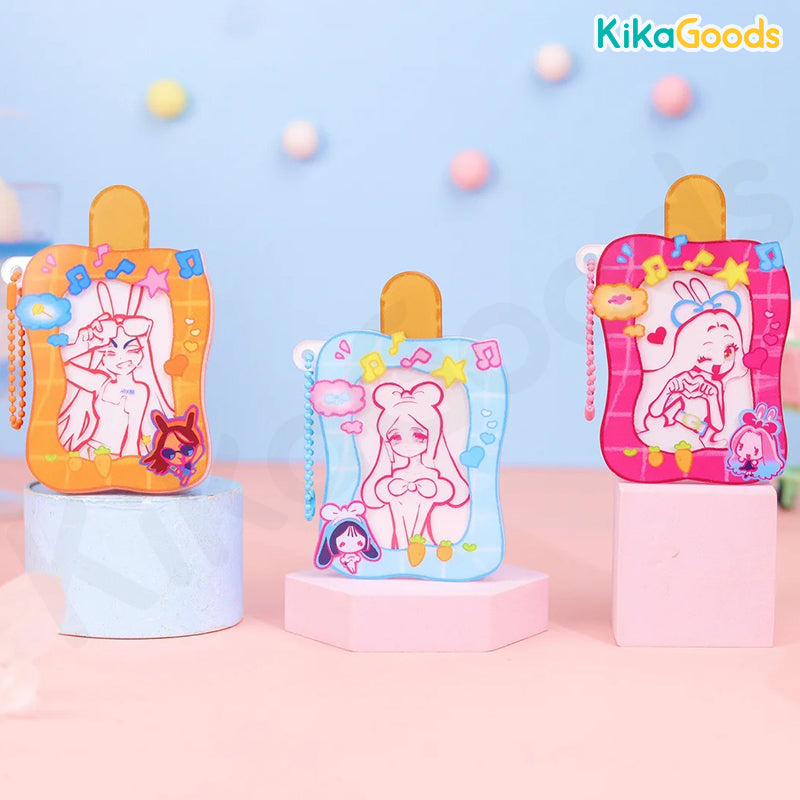 Alien Stage Rabbit Series Acrylic Ice Cream Keychain Blind Box – KIKAGoods