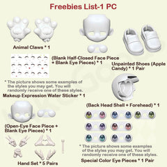 The Hard Candy Institute Series 1/12 Action Figure BJD Blind Box【Shipped in May./Jun. 2026】