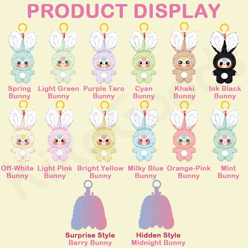 Baby Three Mini Tiny Rabbit Series Plush Blind Box – KIKAGoods