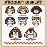 PP x MONSTER Puppy Bros Series PVC Plush Keychain Blind Box【Shipped in Dec. 2025/Jan. 2026】