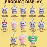 Mr.PA's Daily Office Grind Series Plush Keychain Blind Box