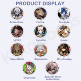 Genshin Impact The Final Feast Series Character Badge Blind Box