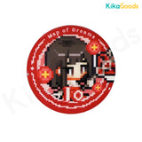 Link Click M.O.D Map of Dreams Series Mini Tinplate Badge Blind Box