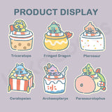 Foodie Dinosaur Space Travel Series Blind Box