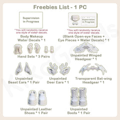 Mita All Male Characters Series 1/8 Action Figure BJD Blind Box【Shipped in Jun./Jul. 2026】