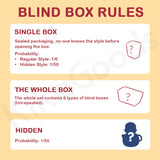 Tea Fox Daruma Series 6 Protective Omamori Blind Box