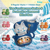 Tea Fox Daruma Series 6 Protective Omamori Blind Box