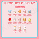 Mini Cute Bean Chinese Zodiac Wealth-Attracting Series Blind Bag