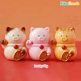 Mini Cute Bean Chinese Zodiac Wealth-Attracting Series Blind Bag