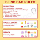 Mini Cute Bean Pencil Case Series Blind Bag【Shipped in Apr./May. 2026】