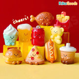Mini Cute Bean Fast Food Restaurant Series Blind Bag