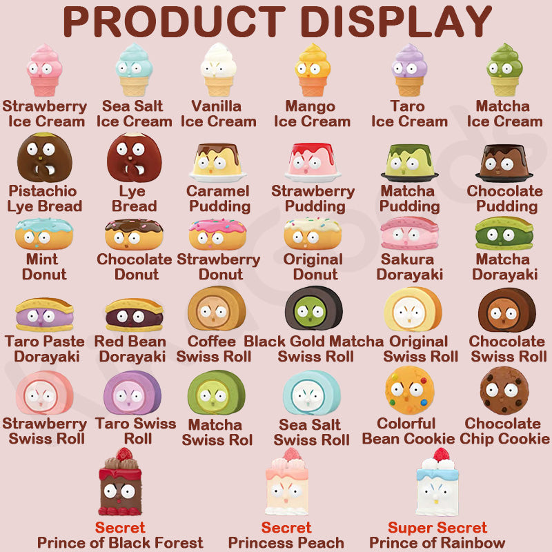 What The Man Mini-Nut Super Sweet Dessert Series Blind Bag – KIKAGoods