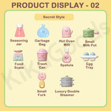 Mini Cute Bean Kitchen Series 2 Blind Bag