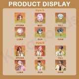 Alien Stage Zombie Stage: Fading Youth Series Acrylic Coaster Blind Box