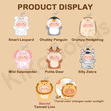 LuLu the Piggy Animal Party Series 2 Cutest Butler PVC Face Plush Keychain Blind Box【Shipped in Aug./Sept. 2026】