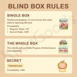 LuLu the Piggy Animal Party Series 2 Cutest Butler PVC Face Plush Keychain Blind Box【Shipped in Aug./Sept. 2026】
